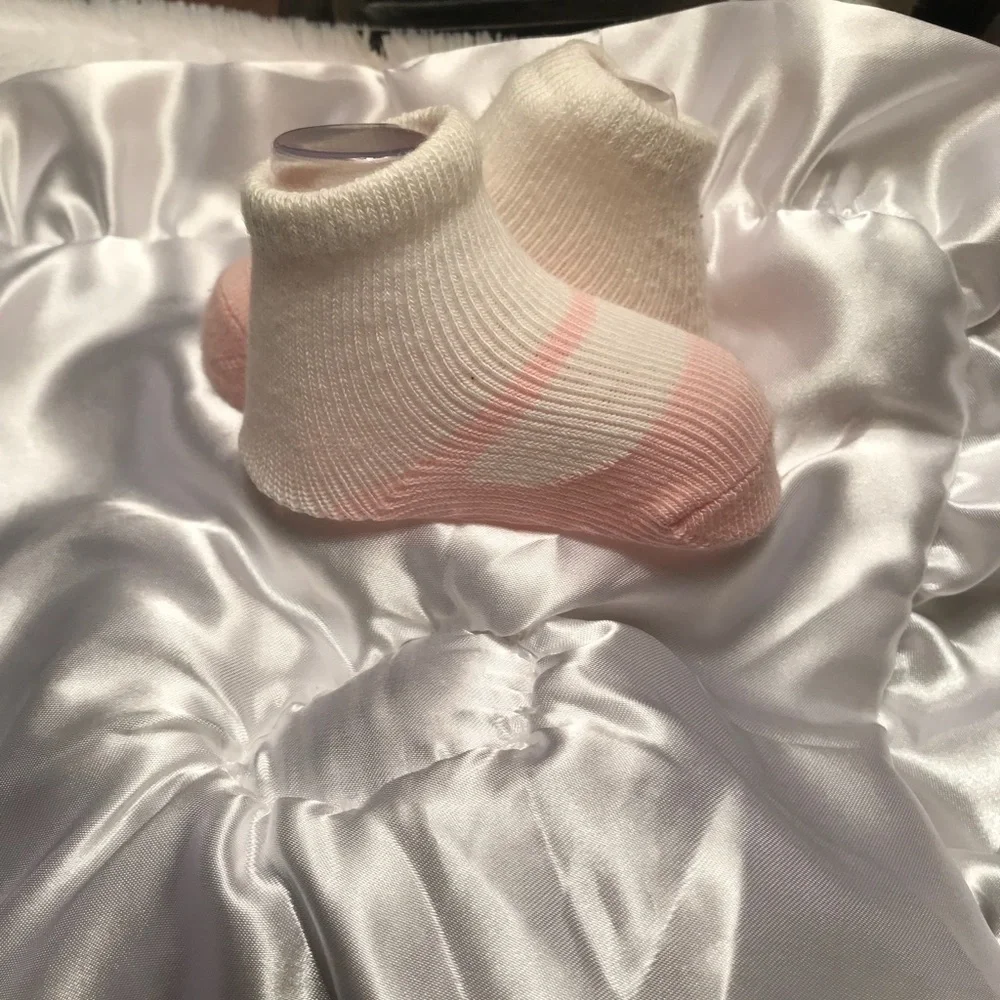 Newborn Baby Girl Sock Booties